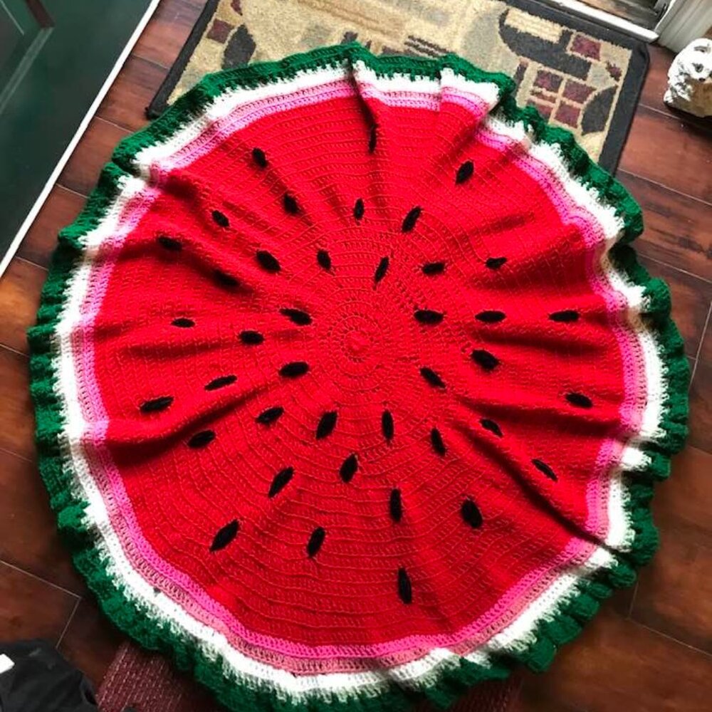 Watermelon Baby Afghan